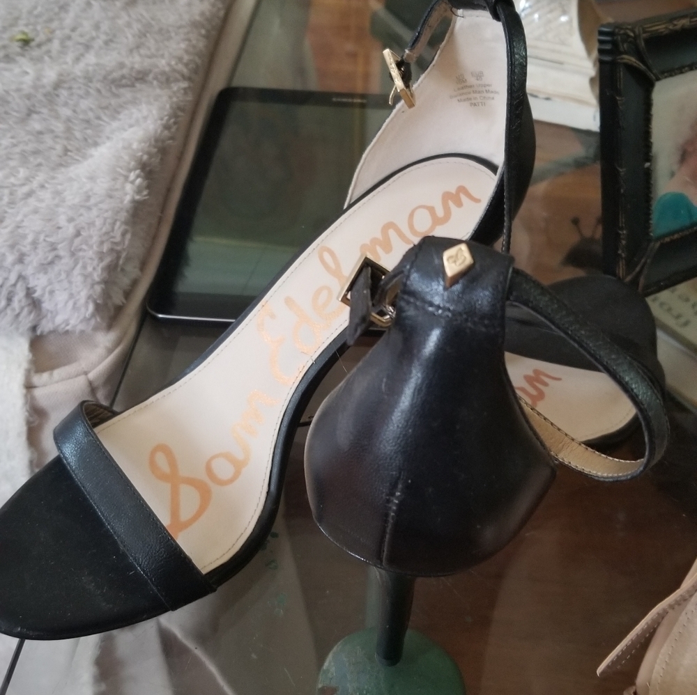 Open toe heels